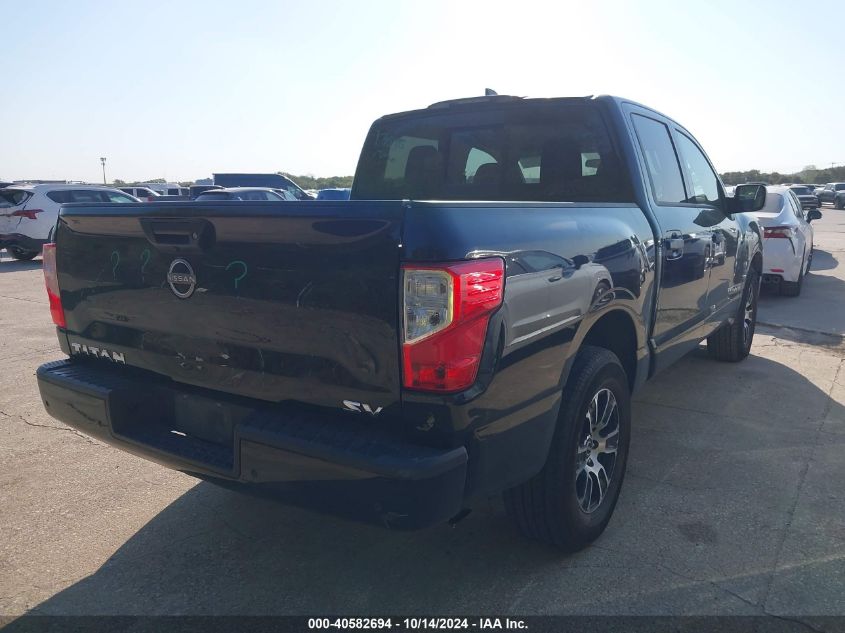 2023 Nissan Titan Sv 4X2 VIN: 1N6AA1EE8PN109358 Lot: 40582694