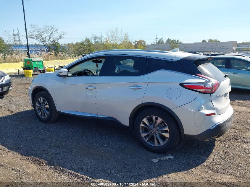 5N1AZ2MHXJN180528 2018 Nissan Murano Sl