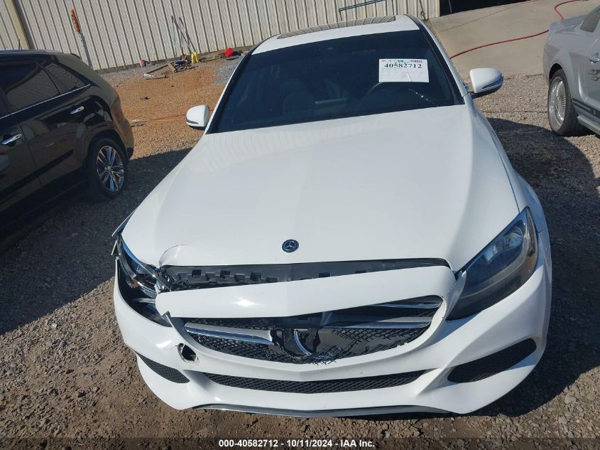 2018 Mercedes-Benz C 300 VIN: 55SWF4JB5JU262078 Lot: 40582712