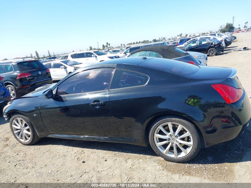 2014 Infiniti Q60 Journey/Ipl VIN: JN1CV6EK5EM112291 Lot: 40582726