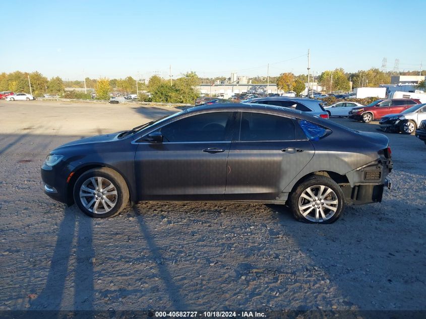 2017 Chrysler 200 Limited Platinum VIN: 1C3CCCAG5HN502653 Lot: 40582727