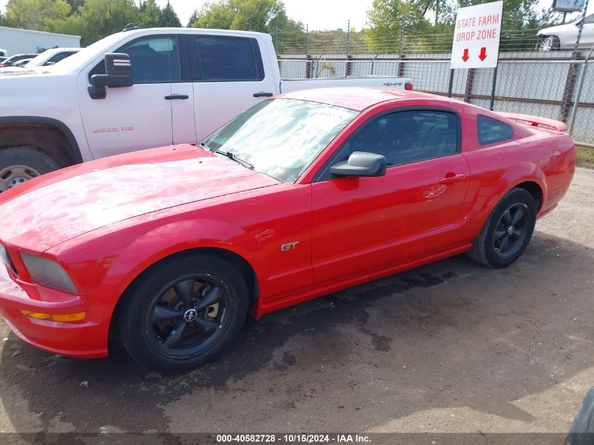 2007 Ford Mustang Gt Deluxe/Gt Premium VIN: 1ZVFT82H275274619 Lot: 40582728