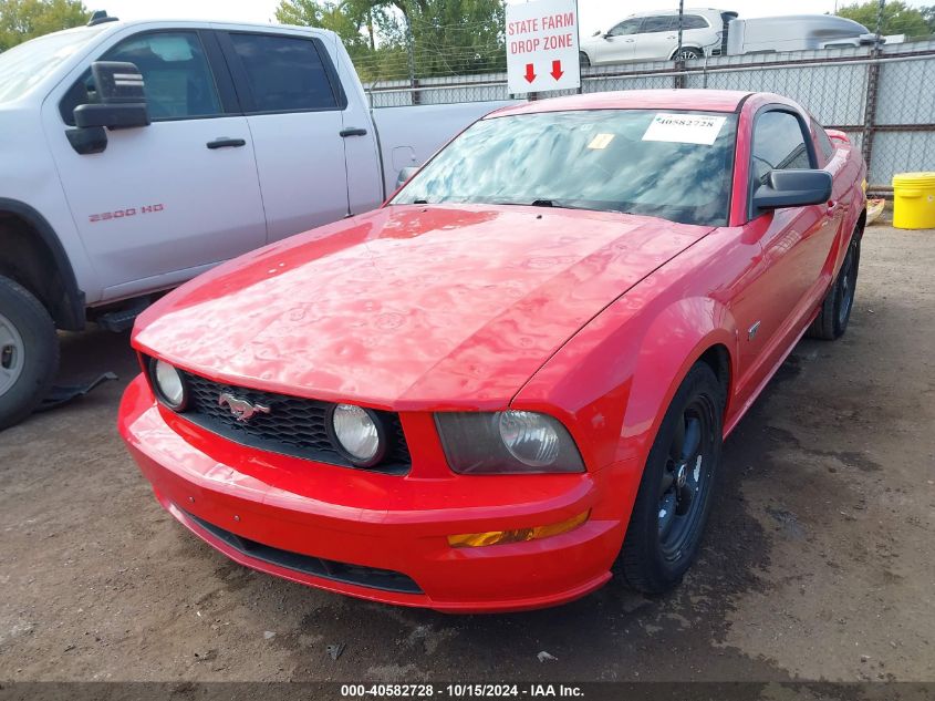 2007 Ford Mustang Gt Deluxe/Gt Premium VIN: 1ZVFT82H275274619 Lot: 40582728