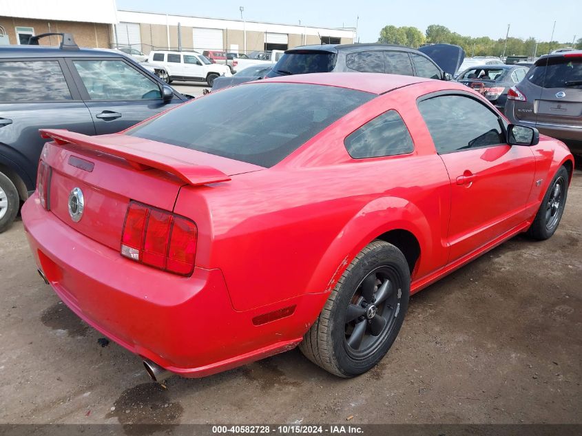 2007 Ford Mustang Gt Deluxe/Gt Premium VIN: 1ZVFT82H275274619 Lot: 40582728