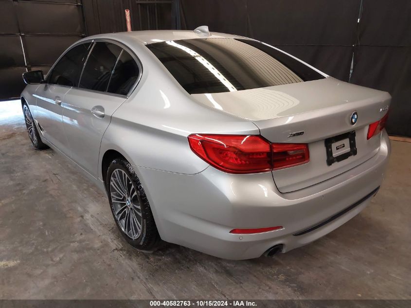 2019 BMW 530I xDrive VIN: WBAJA7C53KG909651 Lot: 40582763