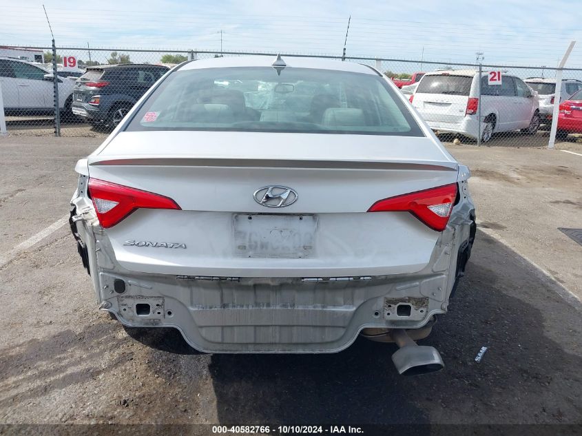 2015 HYUNDAI SONATA SE - 5NPE24AFXFH009875