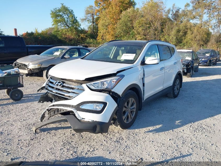 5XYZU3LBXEG138737 2014 Hyundai Santa Fe Sport 2.4L