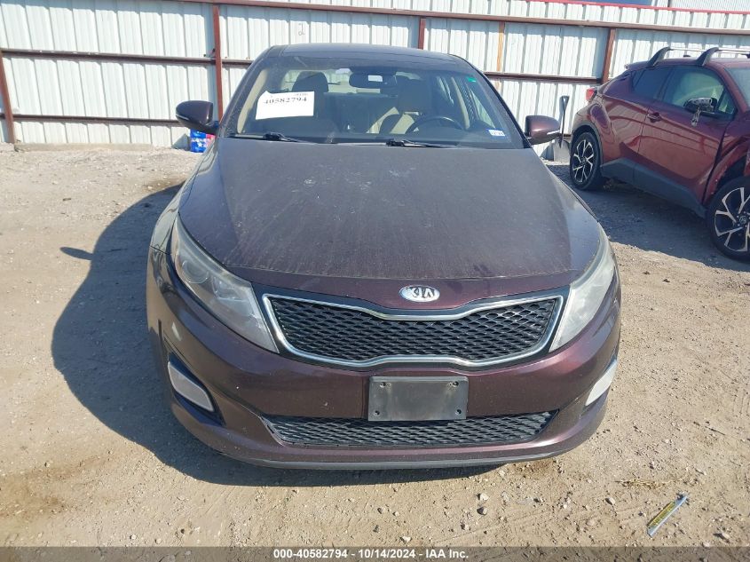 2014 Kia Optima Ex VIN: 5XXGN4A78EG274006 Lot: 40582794