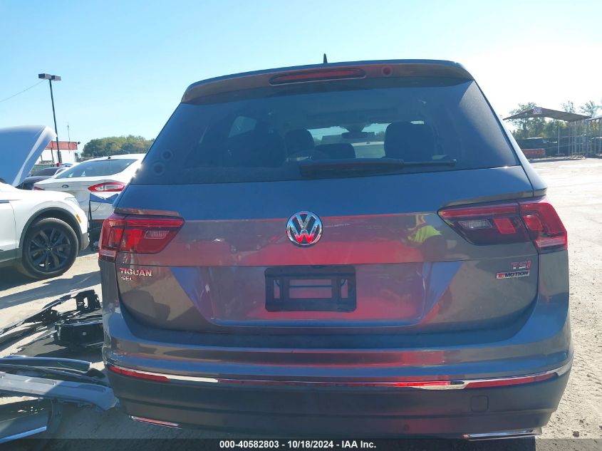 2018 VOLKSWAGEN TIGUAN 2.0T SEL PREMIUM - 3VV4B7AX0JM203535