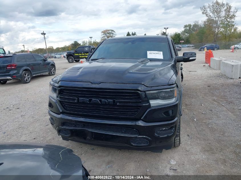 2021 Ram 1500 Laramie 4X4 5'7 Box VIN: 1C6SRFJT5MN611698 Lot: 40582822