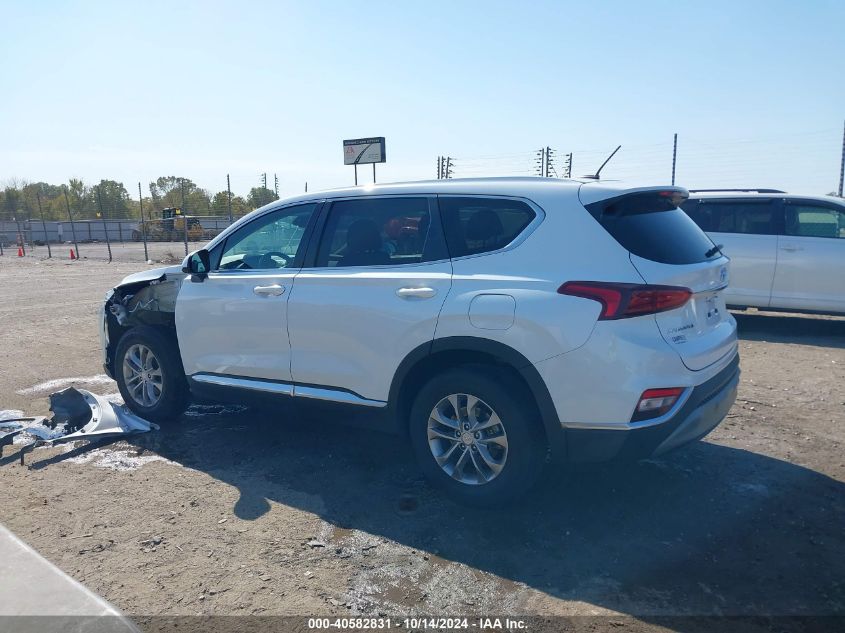 2019 Hyundai Santa Fe Se VIN: 5NMS23AD2KH053968 Lot: 40582831