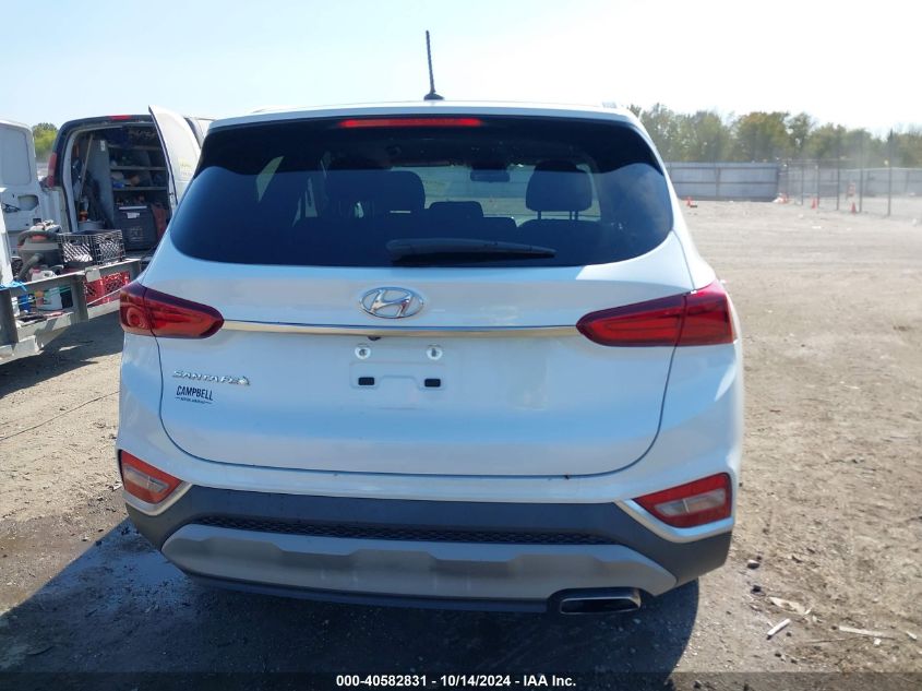 2019 Hyundai Santa Fe Se VIN: 5NMS23AD2KH053968 Lot: 40582831