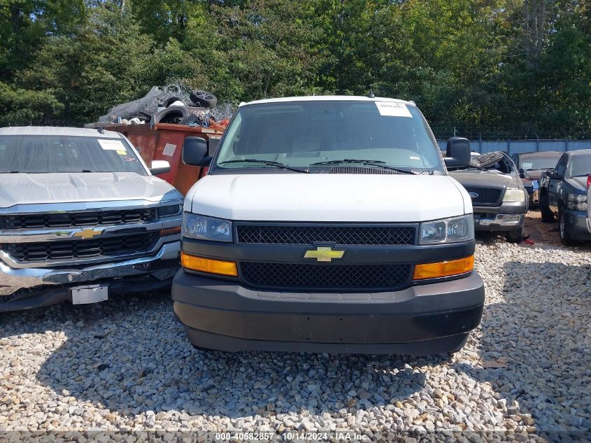 2023 Chevrolet Express Passenger Rwd 3500 Extended Wheelbase Ls VIN: 1GAZGNFP1P1114705 Lot: 40582857