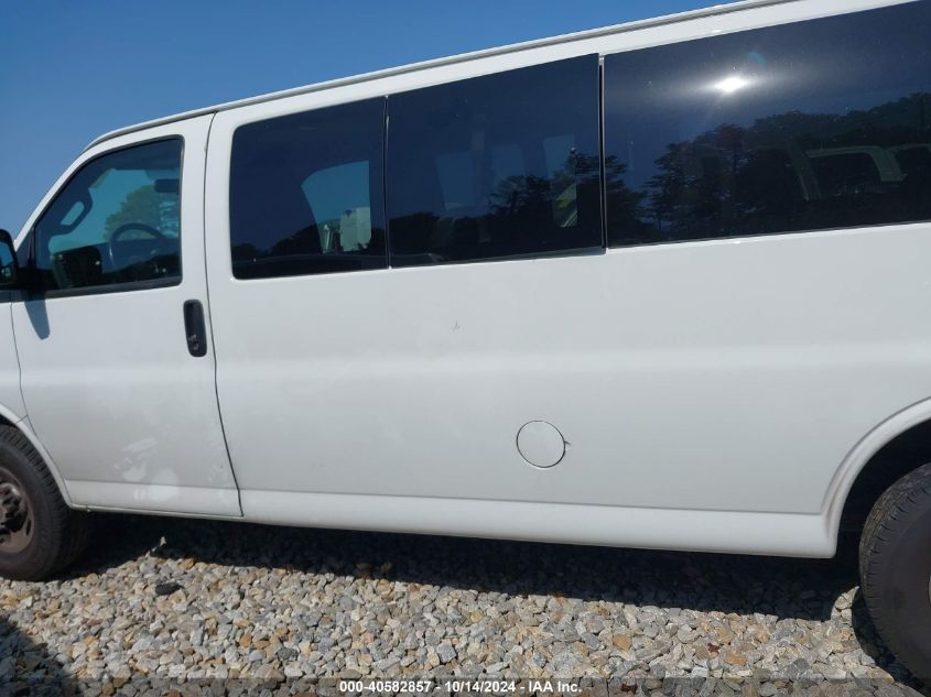 2023 Chevrolet Express Passenger Rwd 3500 Extended Wheelbase Ls VIN: 1GAZGNFP1P1114705 Lot: 40582857