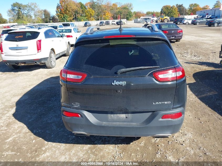 2016 Jeep Cherokee Limited VIN: 1C4PJLDS5GW114592 Lot: 40582868