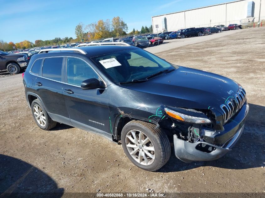 VIN 1C4PJLDS5GW114592 2016 JEEP CHEROKEE no.1