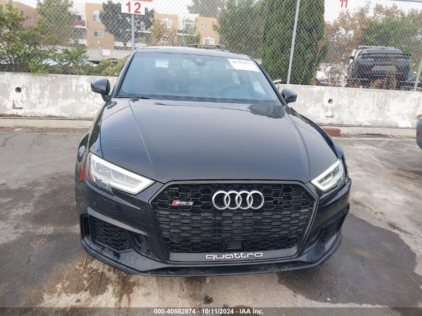 2018 Audi Rs3 VIN: WUABWHFF2J1902911 Lot: 40582874