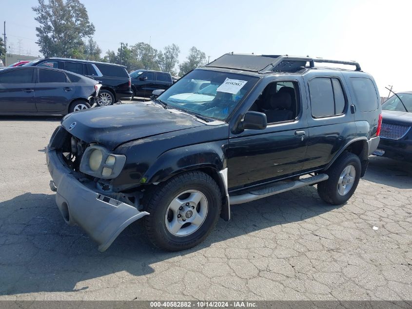 2002 Nissan Xterra Xe VIN: 5N1ED28T72C508600 Lot: 40582882