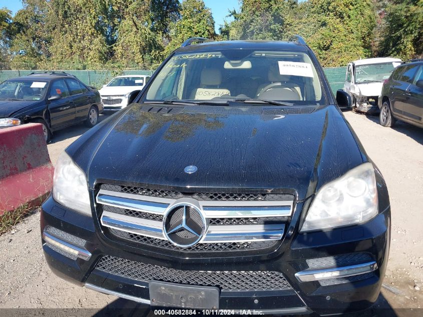 2012 Mercedes-Benz Gl 450 4Matic VIN: 4JGBF7BE1CA763423 Lot: 40582884