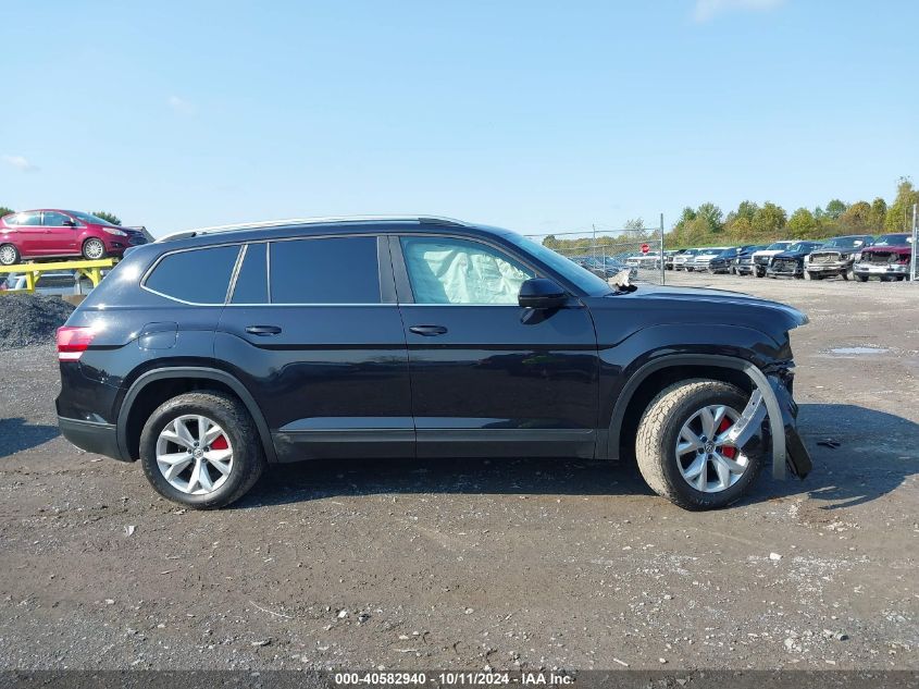 2018 Volkswagen Atlas 3.6L V6 Se VIN: 1V2KR2CA9JC504463 Lot: 40582940