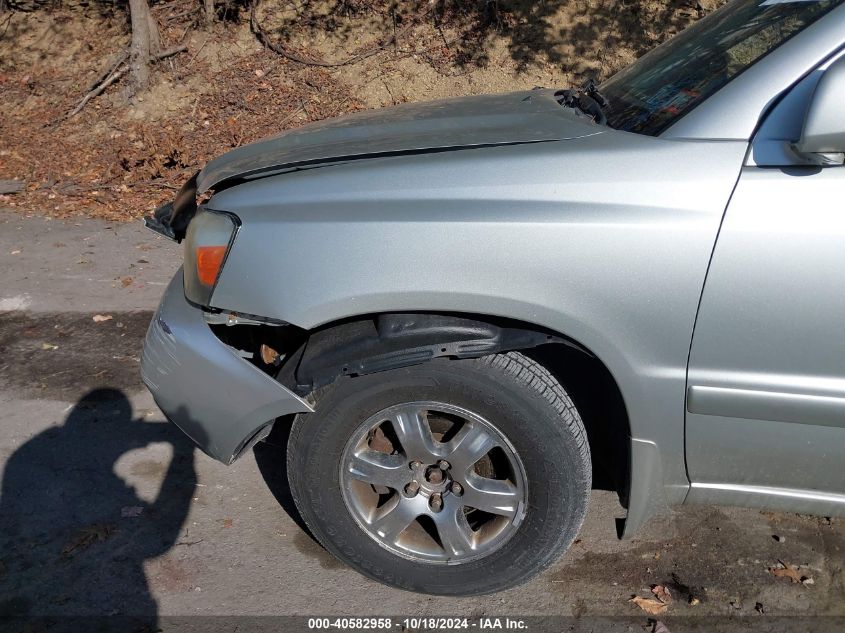 2004 Toyota Highlander V6 VIN: JTEDP21AX40029961 Lot: 40582958