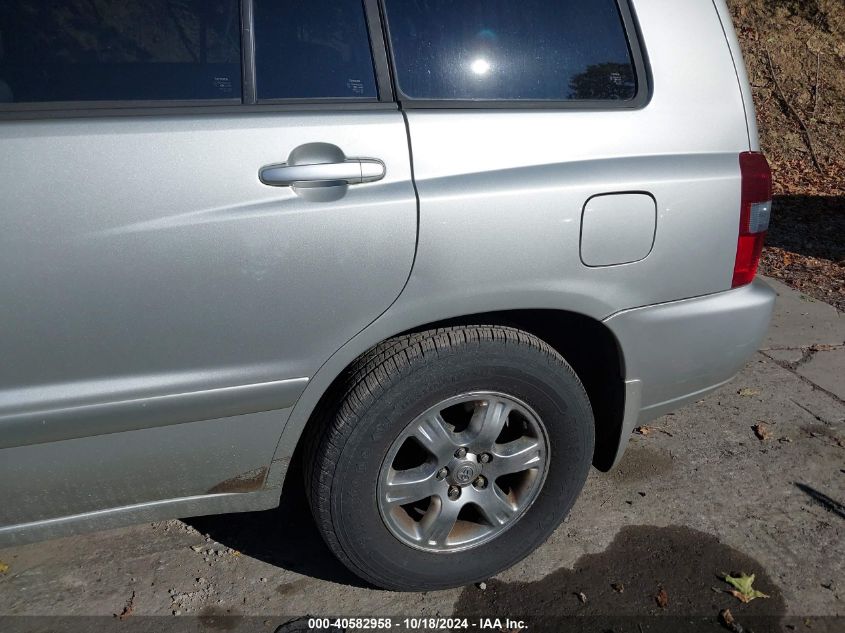 2004 Toyota Highlander V6 VIN: JTEDP21AX40029961 Lot: 40582958