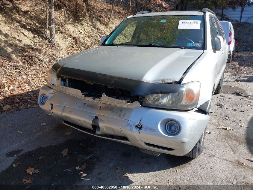 2004 Toyota Highlander V6 VIN: JTEDP21AX40029961 Lot: 40582958