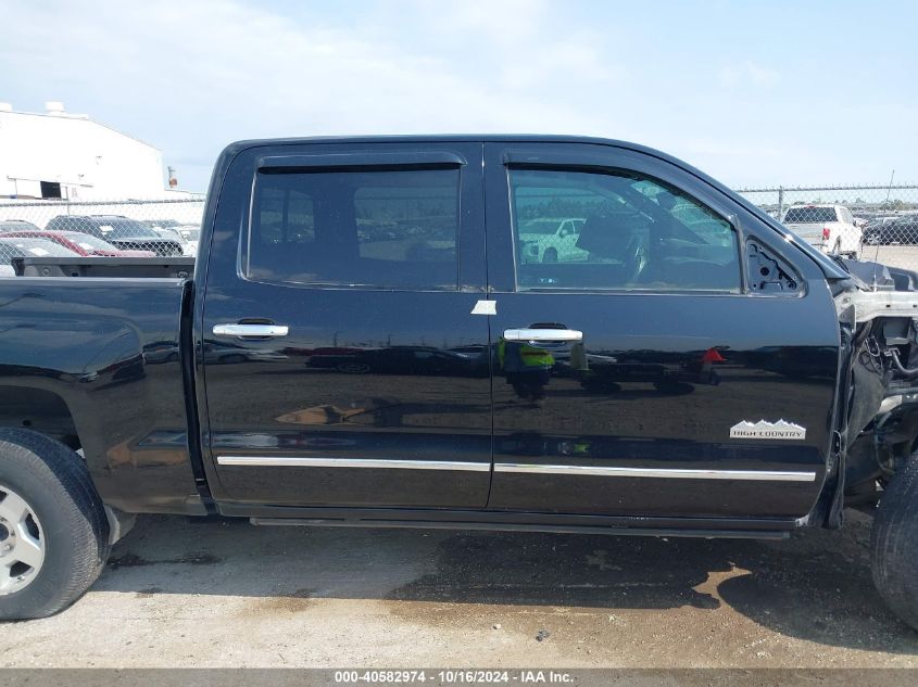 2017 Chevrolet Silverado 1500 High Country VIN: 3GCPCTEC9HG357372 Lot: 40582974