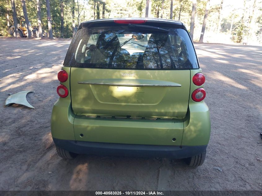 2011 Smart Fortwo Passion/Pure VIN: WMEEJ3BA9BK420732 Lot: 40583025