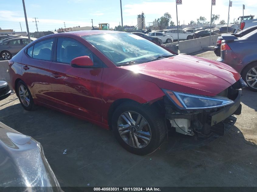 KMHD84LF8KU737052 2019 Hyundai Elantra Sel