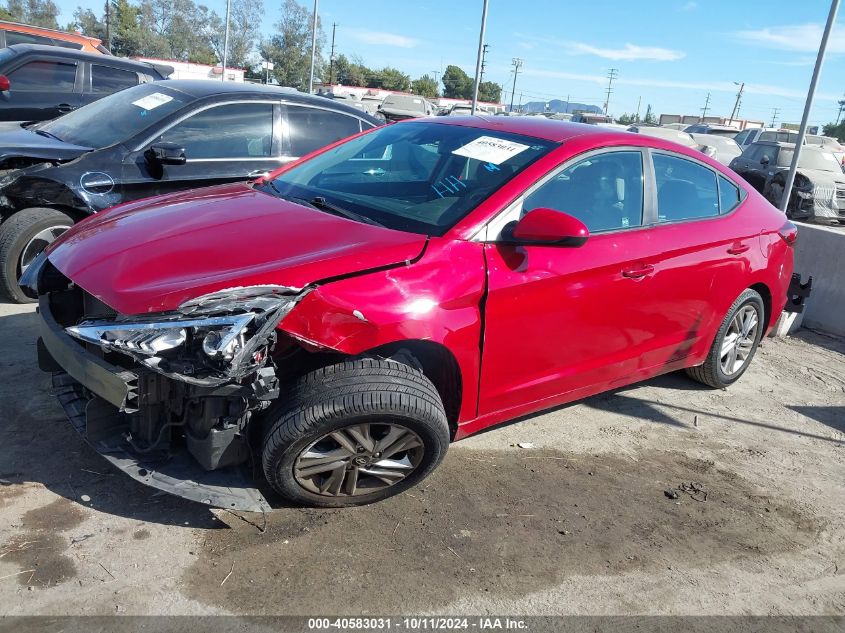 KMHD84LF8KU737052 2019 Hyundai Elantra Sel