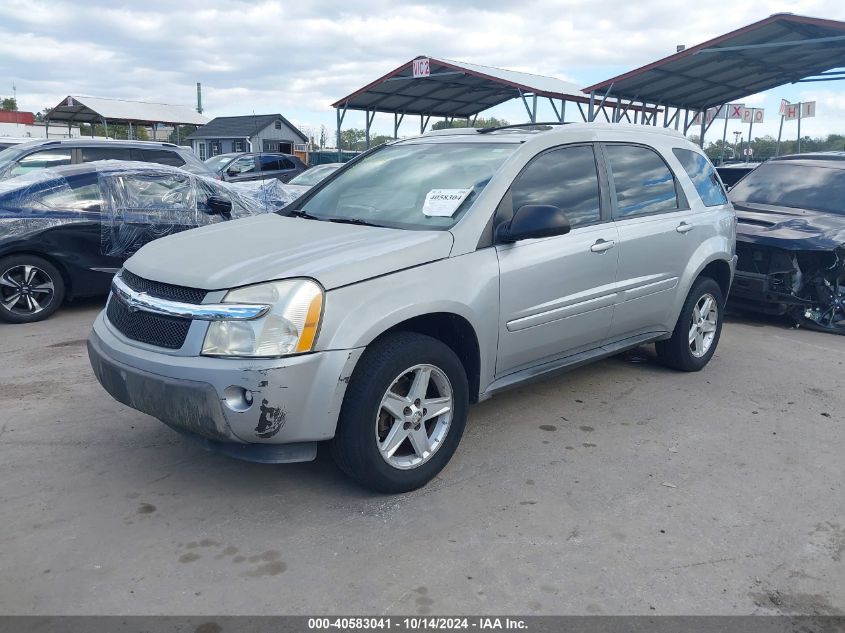 2005 Chevrolet Equinox Lt VIN: 2CNDL73F556086126 Lot: 40583041