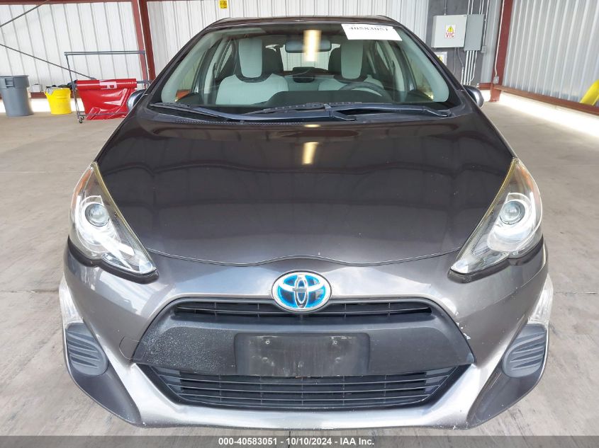 JTDKDTB32G1120473 2016 Toyota Prius C One