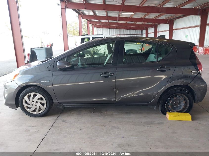 JTDKDTB32G1120473 2016 Toyota Prius C One