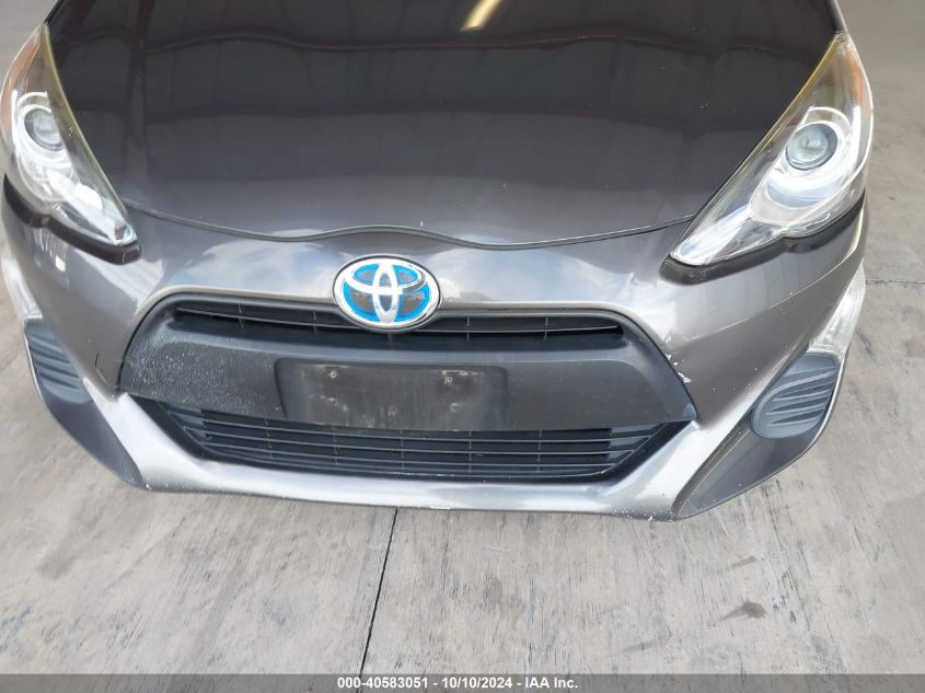 JTDKDTB32G1120473 2016 Toyota Prius C One