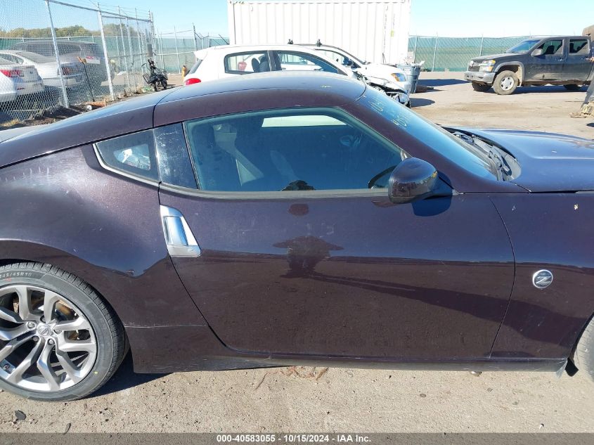 2014 Nissan 370Z VIN: JN1AZ4EH3EM630369 Lot: 40583055