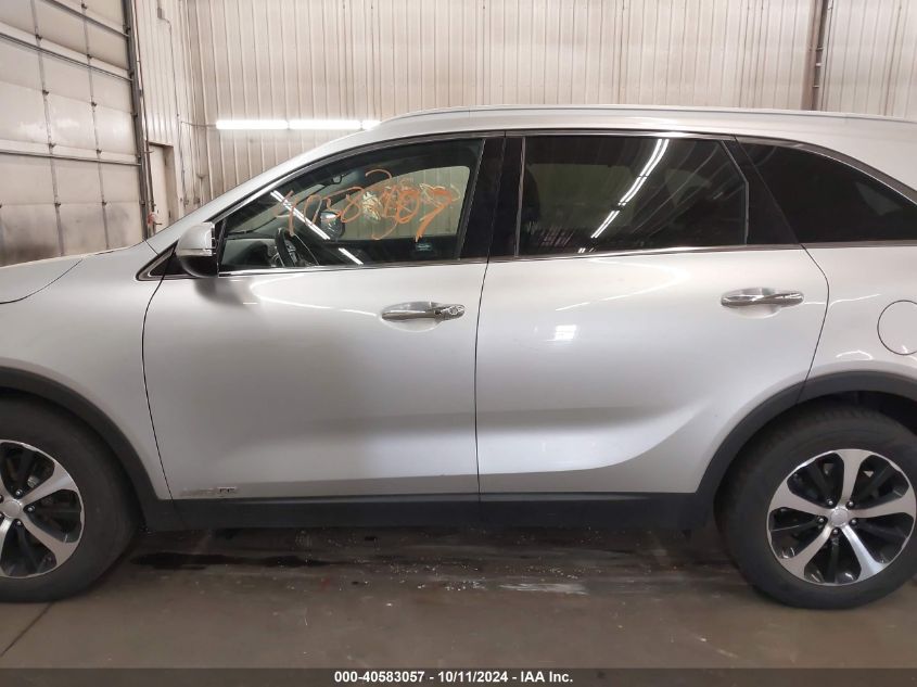 2016 KIA SORENTO 3.3L EX - 5XYPHDA58GG005055