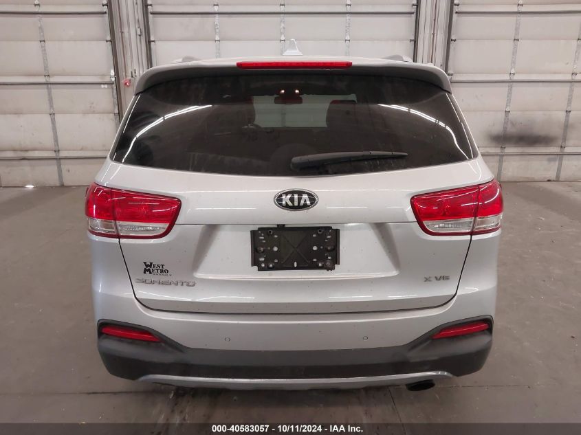 2016 KIA SORENTO 3.3L EX - 5XYPHDA58GG005055