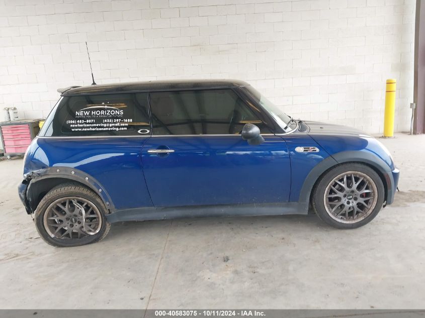 2004 Mini Cooper S VIN: WMWRE33444TD82319 Lot: 40583075