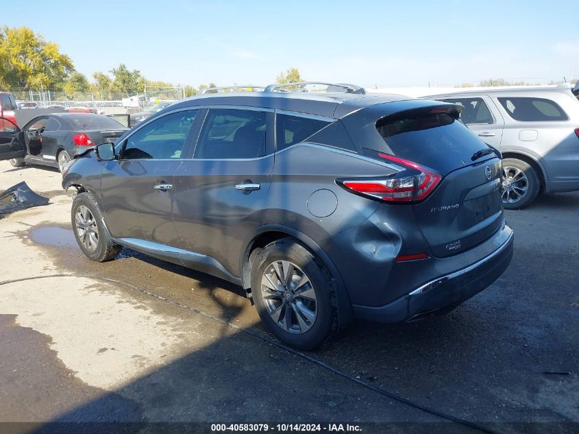 VIN 5N1AZ2MH1FN281433 2015 Nissan Murano, SL no.3