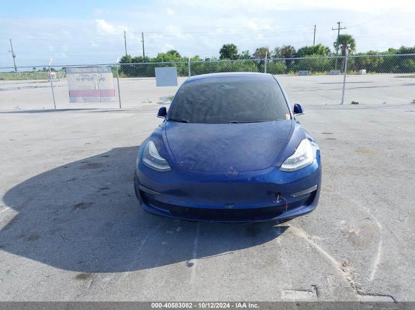 2018 Tesla Model 3 Long Range/Mid Range VIN: 5YJ3E1EA5JF160206 Lot: 40583082