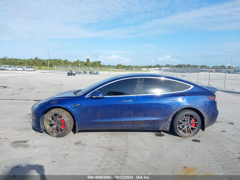 2018 TESLA MODEL 3 LONG RANGE/MID RANGE - 5YJ3E1EA5JF160206