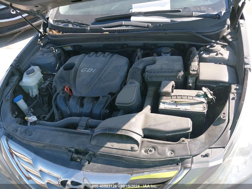 2013 Hyundai Sonata Se VIN: 5NPEC4AC2DH576694 Lot: 40583126