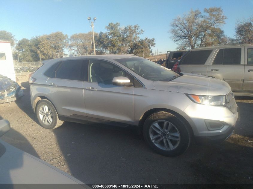 2017 Ford Edge Sel VIN: 2FMPK3J91HBC66396 Lot: 40583146