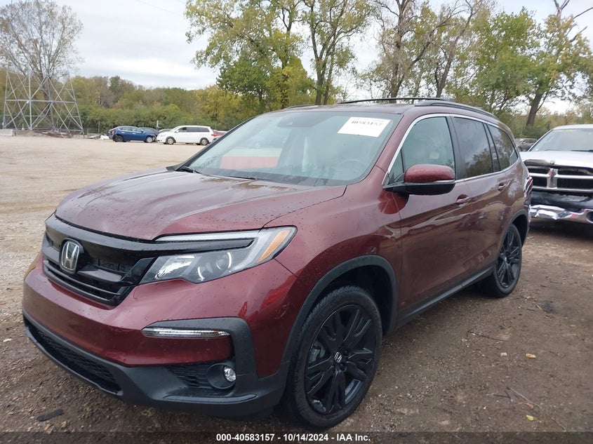 VIN 5FNYF6H2XNB100142 2022 HONDA PILOT AWD SPECIAL EDITION