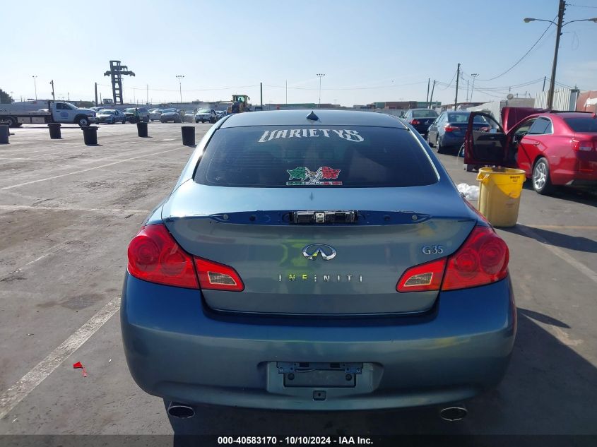 2008 Infiniti G35 Journey VIN: JNKBV61E48M213463 Lot: 40583170