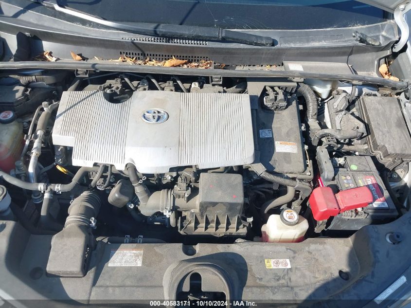 JTDKBRFU2J3075171 2018 Toyota Prius Two