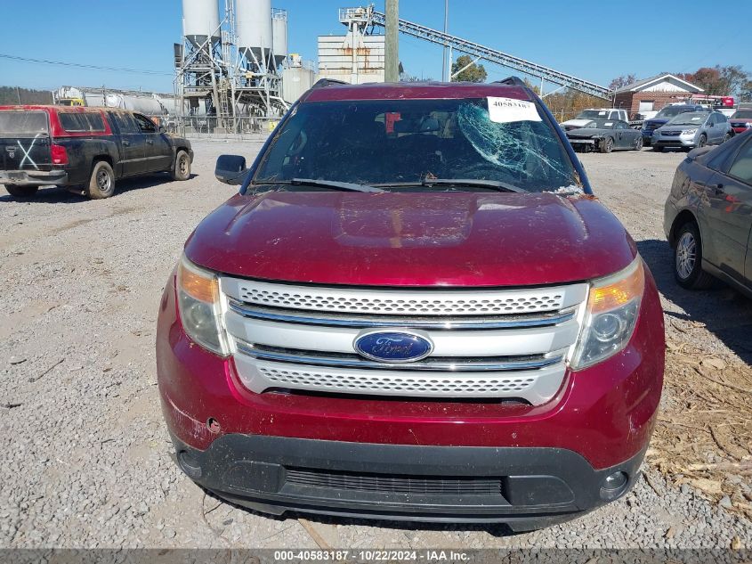 2013 Ford Explorer Xlt VIN: 1FM5K8D81DGA27800 Lot: 40583187