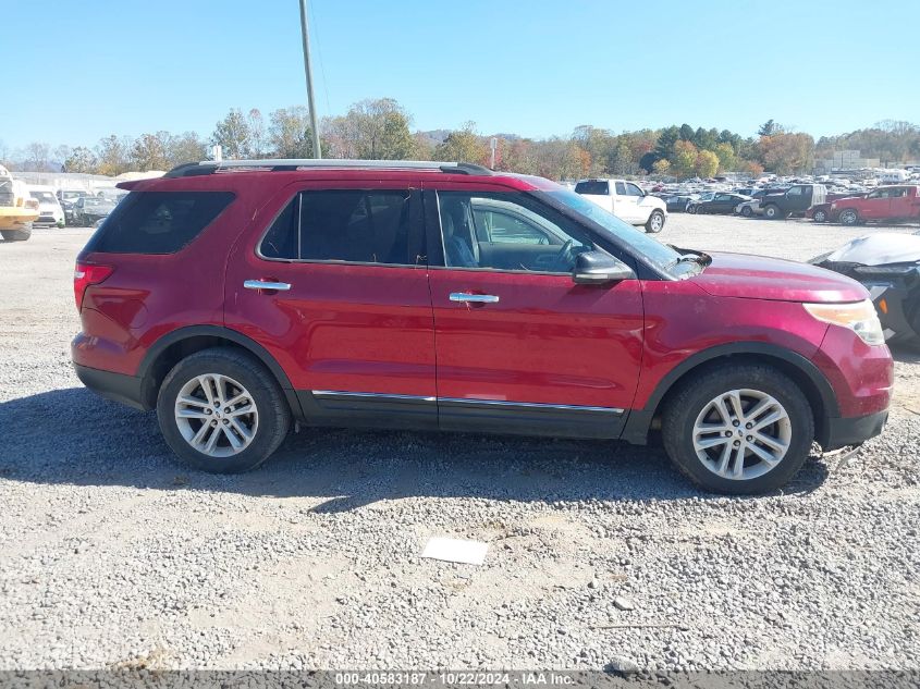 2013 Ford Explorer Xlt VIN: 1FM5K8D81DGA27800 Lot: 40583187