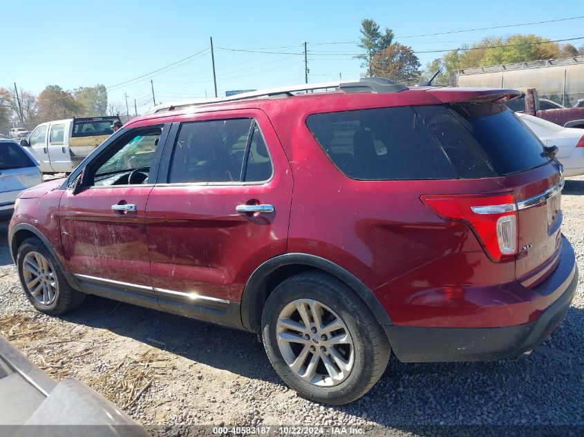 2013 Ford Explorer Xlt VIN: 1FM5K8D81DGA27800 Lot: 40583187